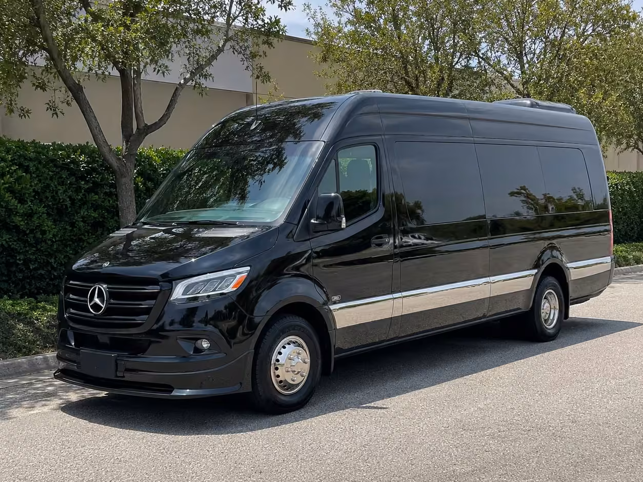 sprinter van rental with driver